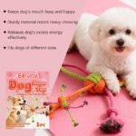 Chew Resistant Boredom Busting Daily Interactive Play Toy For Dogs A Knotted Rope Toy - Image 4