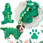 Halloween Dog Clothes Stretch Dinosaur Transformation Costume - Image 8