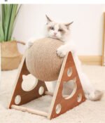 Climbing Frame Cat litter Cat Tree Wear-Resistant Cat Scratching Board Cat Toy - Image 4