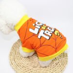 Dog clothes spring and summer clothes cartoon print T-shirt Teddy Bichon pet costume wholesale pet Halloween clothes - Image 8
