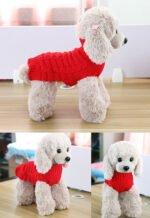 Cashmere Twisted Rope Pet Sweater, Dog Clothes, Pet Products - Image 7