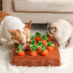 Pet Dog Toys Carrot Plush Toy Vegetable Chew Toy For Dogs Snuffle Mat For Dogs Cats Durable Chew Puppy Toy Dogs Accessories - Image 2