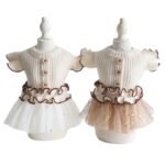 Petstyle XINGX Vintage Flounced Sleeve Skirt Cat Costume Pet Clothes Dog Clothes - Image 5