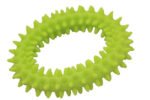 Dog Chew Toy TPR Spiky Circle Ring Dog Bite-Training Chew Molar Toy Cleaning Tooth Pet Supply - Image 10