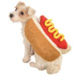 Funny Halloween Costumes For Dogs Puppy Pet Clothing Hot Dog Design Dog Clothes Pet Apparel Dressing Up Cat Party Costume Suit - Image 2