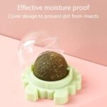 Catnip Wall Ball Piece Cat Toys Edible Cat Licking Toy Cat Chew Toy Teeth Cleaning Cat Bite Toy  Rotatable Indoor Cat Toy Cat Wall Decoration - Image 6