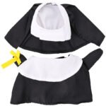 Pet Halloween Pet Costume Cat Dog Clothes Nun Dress Up Holiday Atmosphere - Image 4