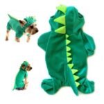 Halloween Dog Clothes Stretch Dinosaur Transformation Costume - Image 4