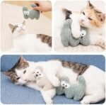 Catnip Toy For Cats Kittens Plush Rope Cat Chew Toy With Bell Bite Resistant Catnip Toys Cat Teething Toy - Image 6