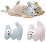Catnip Toy For Cats Kittens Plush Rope Cat Chew Toy With Bell Bite Resistant Catnip Toys Cat Teething Toy - Image 3