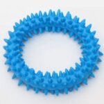 Dog Chew Toy TPR Spiky Circle Ring Dog Bite-Training Chew Molar Toy Cleaning Tooth Pet Supply - Image 7