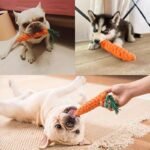 Pet Chew Toy With Carrot Cotton Rope For Small Dogs - Durable Knot Toy, Interactive Game For Dog And Cat Teeth Cleaning - Image 8
