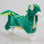 Halloween Dog Clothes Stretch Dinosaur Transformation Costume - Image 2