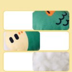 Plush Chew Toys For Inside Dog Plush Squeaky Toys Puffhead Fish Chew Toys Sound Interactive Teeth Toy Wear-Resistant Dog Toys - Image 3