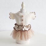 Petstyle XINGX Vintage Flounced Sleeve Skirt Cat Costume Pet Clothes Dog Clothes - Image 7