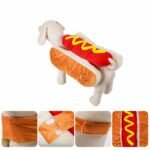 Funny Halloween Costumes For Dogs Puppy Pet Clothing Hot Dog Design Dog Clothes Pet Apparel Dressing Up Cat Party Costume Suit - Image 5