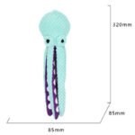 Pet Plush Toy Cat Dog Voice Octopus Shell Puzzle Toy Bite Resistant Interactive Pet Dog Teeth Cleaning Chew Toy Pet Supplies - Image 2